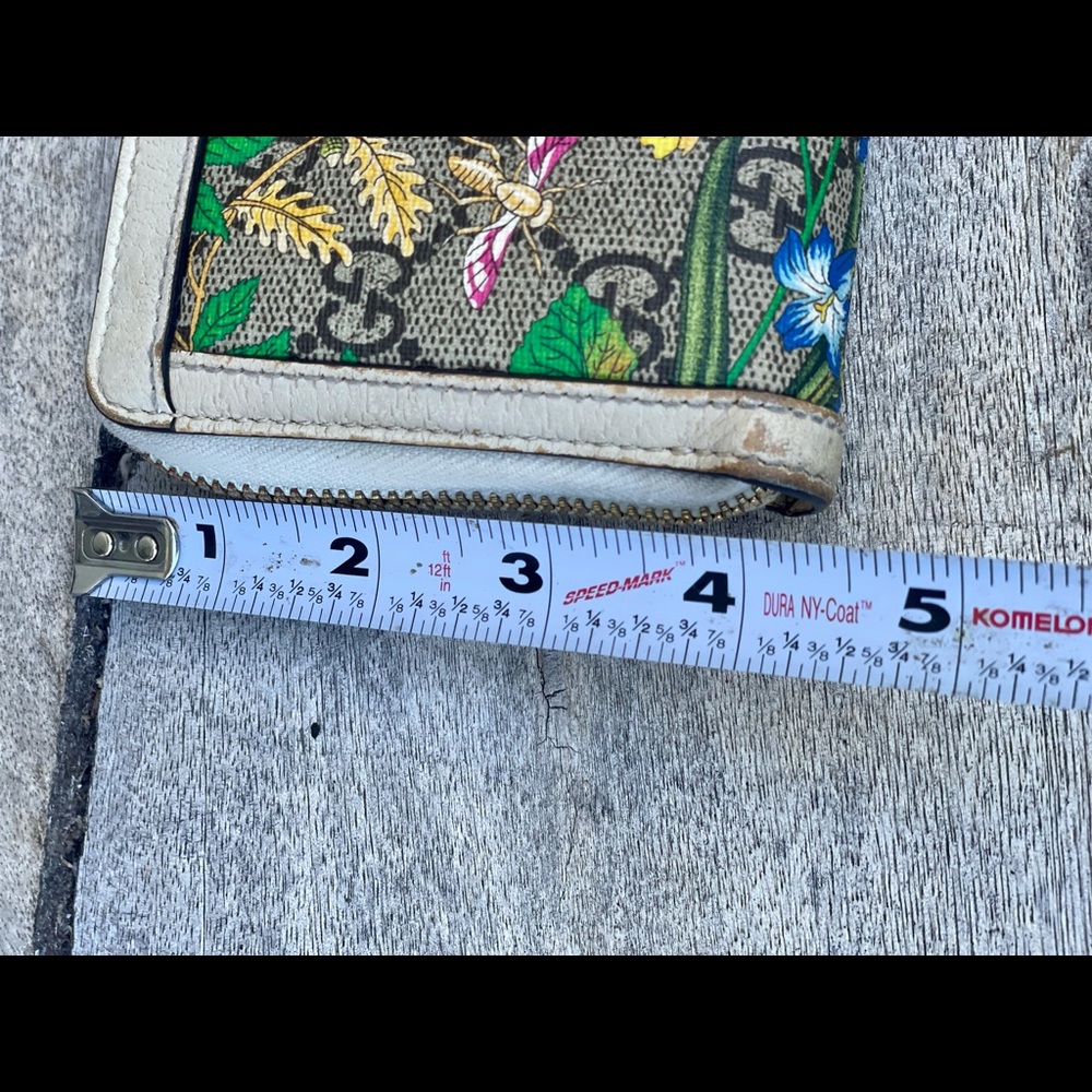 Authentic Gucci Ophidia Monogram Flora Zip Around Wallet Gorgeous! - Picture 5 of 11